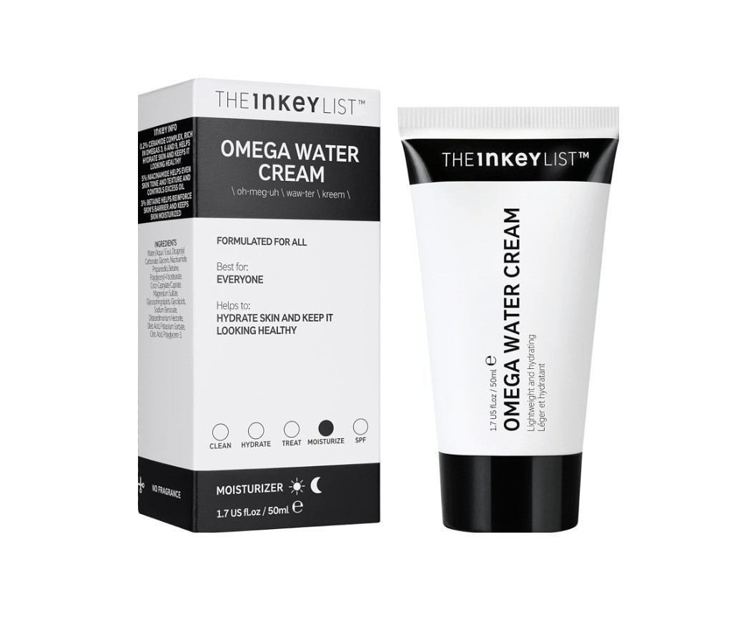 The INKEY List Omega Water Cream Oil-Free Moisturiser 50ml