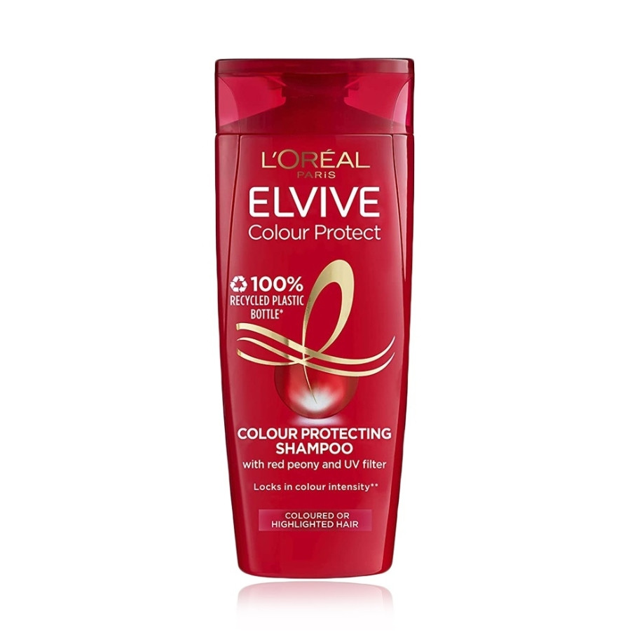 Loreal Elvive Colour Protecting Shampoo with UV Filter and Red Peony 400 ml