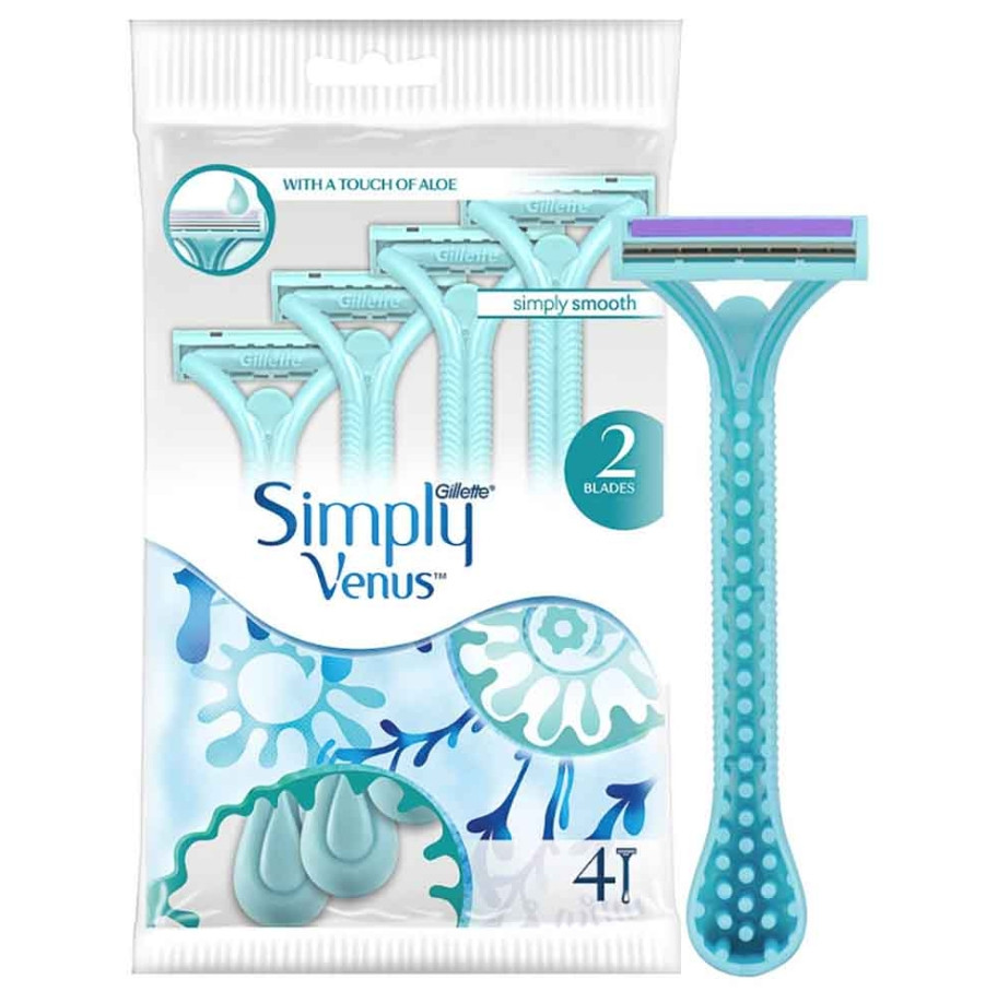 Gillette Simply Venus Razor 4 Pc