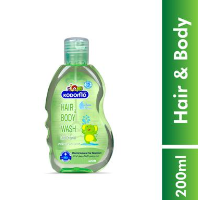Kodomo Mild Original Head To Toe Wash for Newborns 200ml