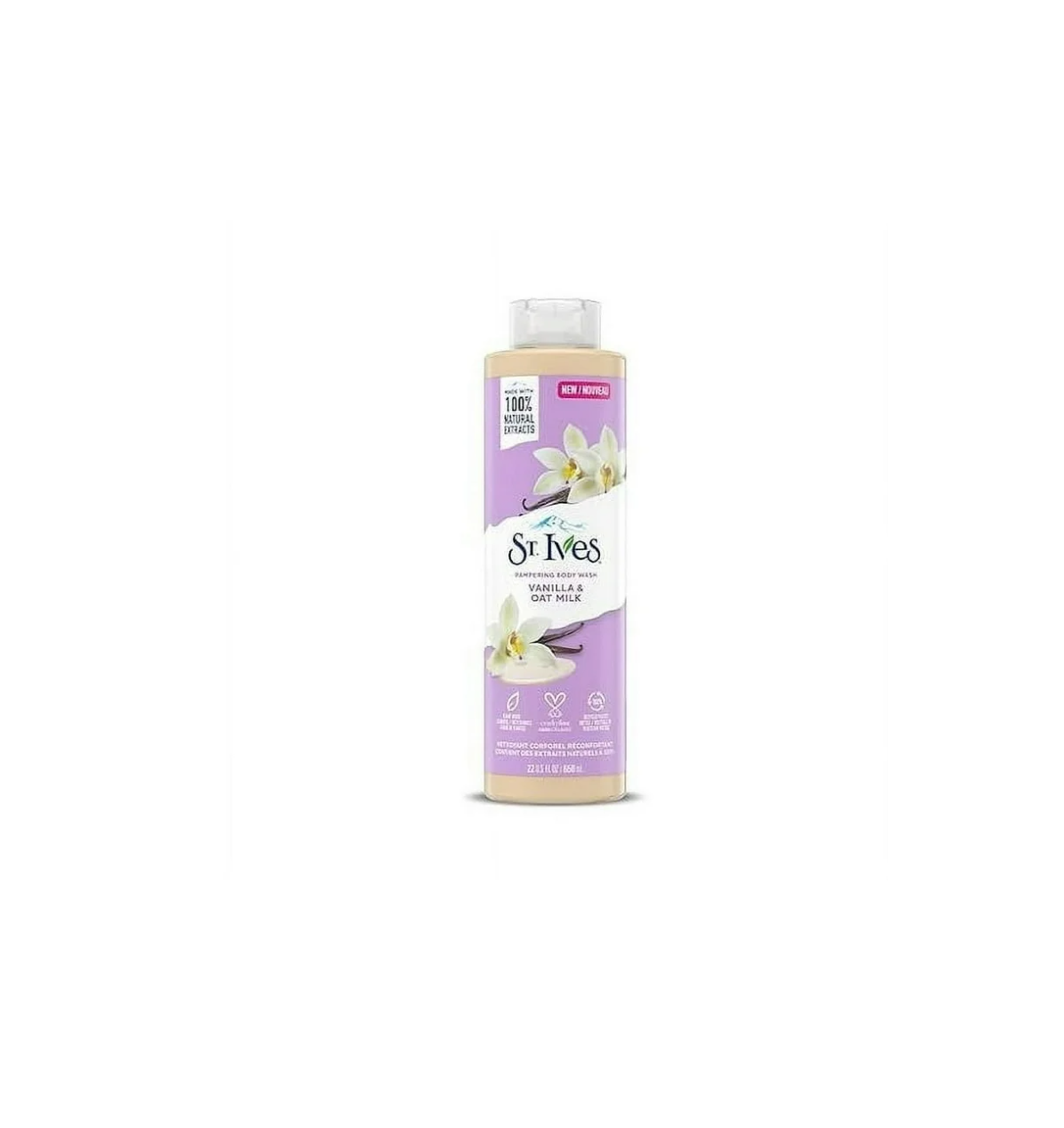 St. Ives Vanilla & Oat Milk Pampering Body Wash 650ml