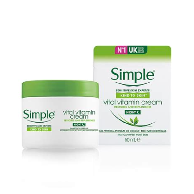 Simple Kind To Vital Vitamin night Cream 50ml