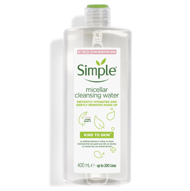 Simple Kind To Skin Micellar Cleansing Water 200ml