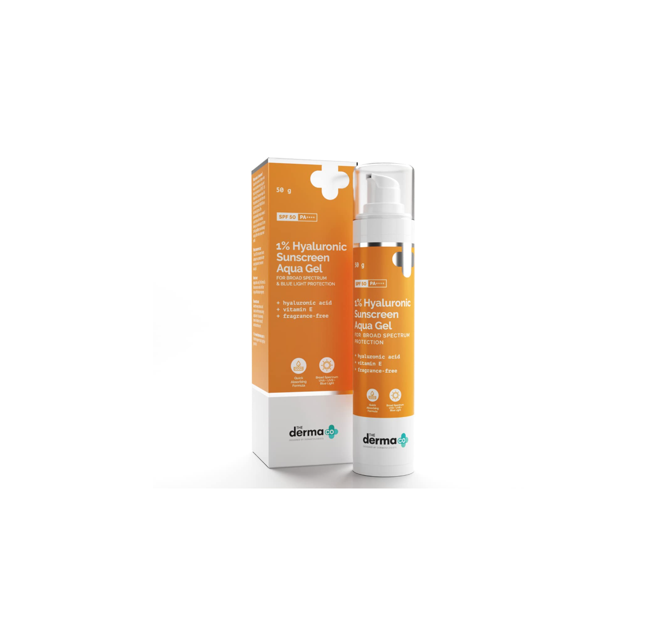 The Derma Co Hyaluronic Sunscreen Aqua Gel 50g