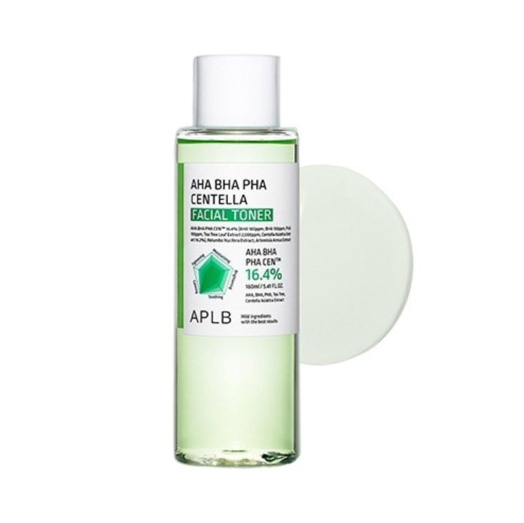 Aplb Aha Bha Pha Centella Facial Toner 160ml