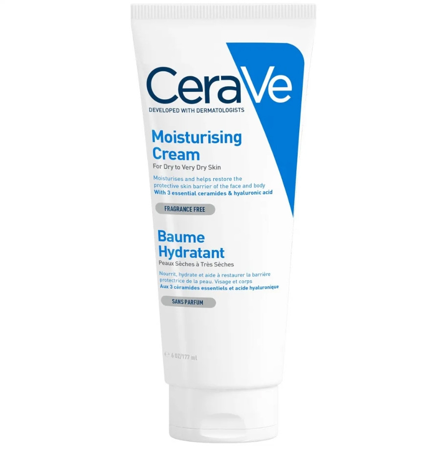 CeraVe Moisturising Cream For Dry To Very Dry Skin 177 ml