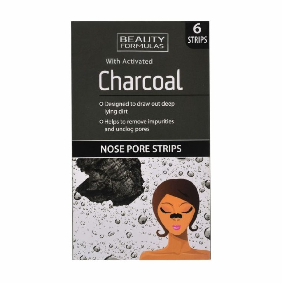 Beauty Formula Charcoal Nose Strips 6piece