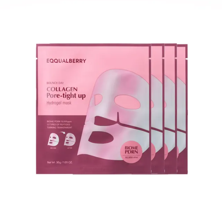 Eqqualberry - Collagen Pore Tight Up Hydrogel Mask [1PCS]