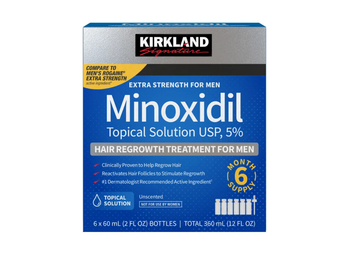 Kirkland Minoxidil Tropical Solution Hair Growth Treatment 360 ml