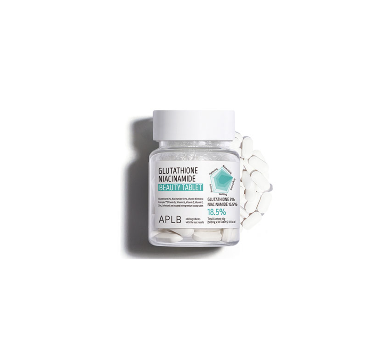 APLB Glutathione Niacinamide Beauty Tablet 30 Tablets