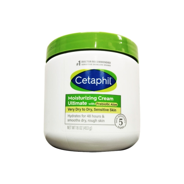 Cetaphil Moisturizing Cream Ultimate With Prebiotic Aloe 453g