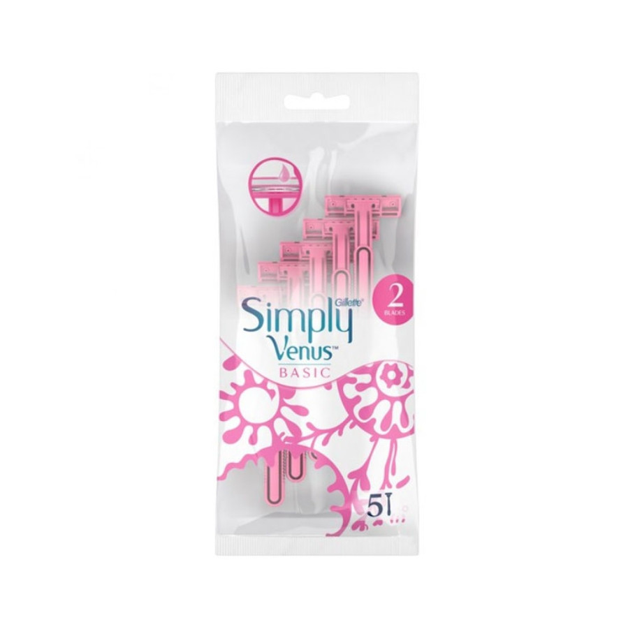 Gillette Simply Venus Basic Women’s Razors Blade 5pcs