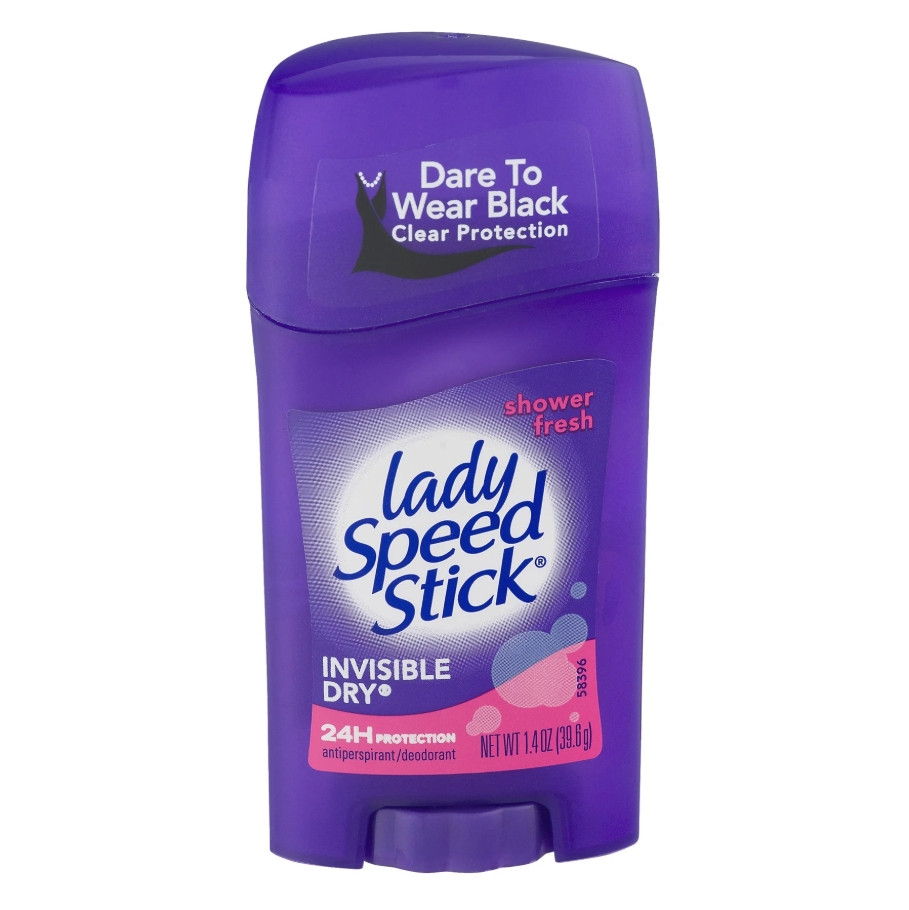 Lady Speed Stick Invisible Antiperspirant Deodorant Shower Fresh Purple 65g