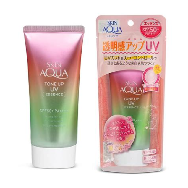 Skin Aqua Tone Up Uv Essence Spf 50+ PA++++ 80 g (Rose)