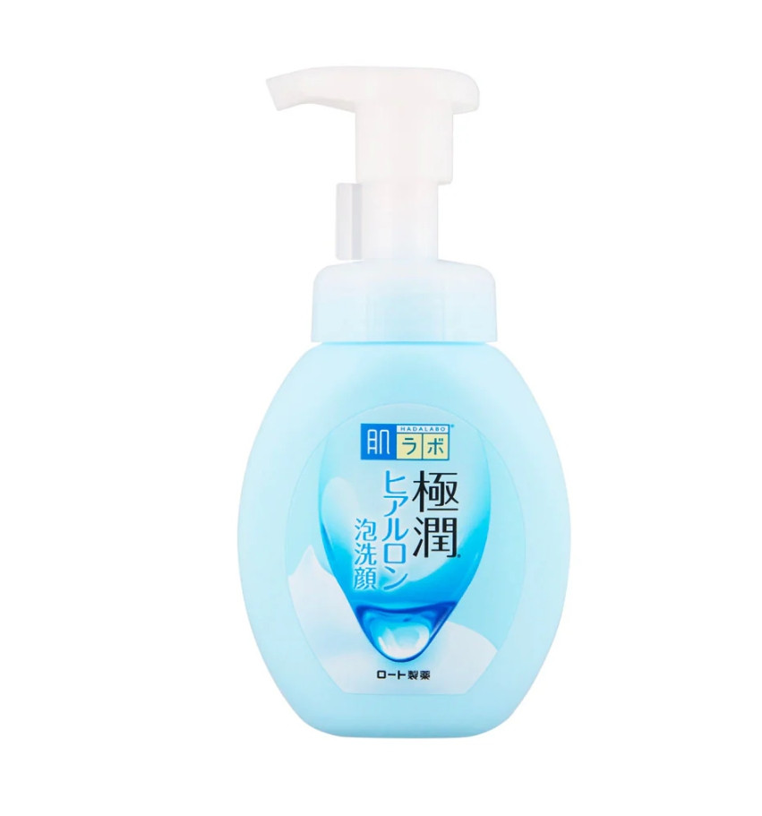 Hada Labo Gokujyun Hyaluronic Acid Foaming Face Wash 160ml