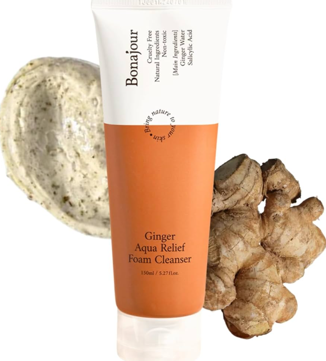 Bonajour Ginger Aqua Relief Foam Cleanser 150ml