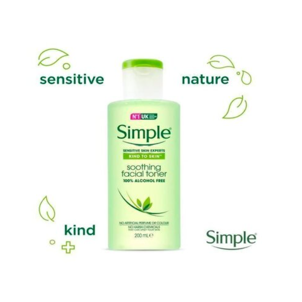 Simple Soothing Facial Toner 200ml