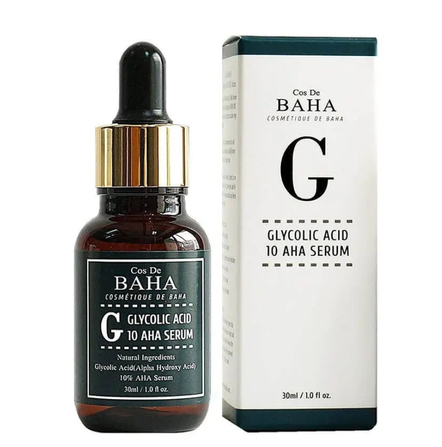 Cos De Baha Glycolic Acid 10 AHA Serum 30ml