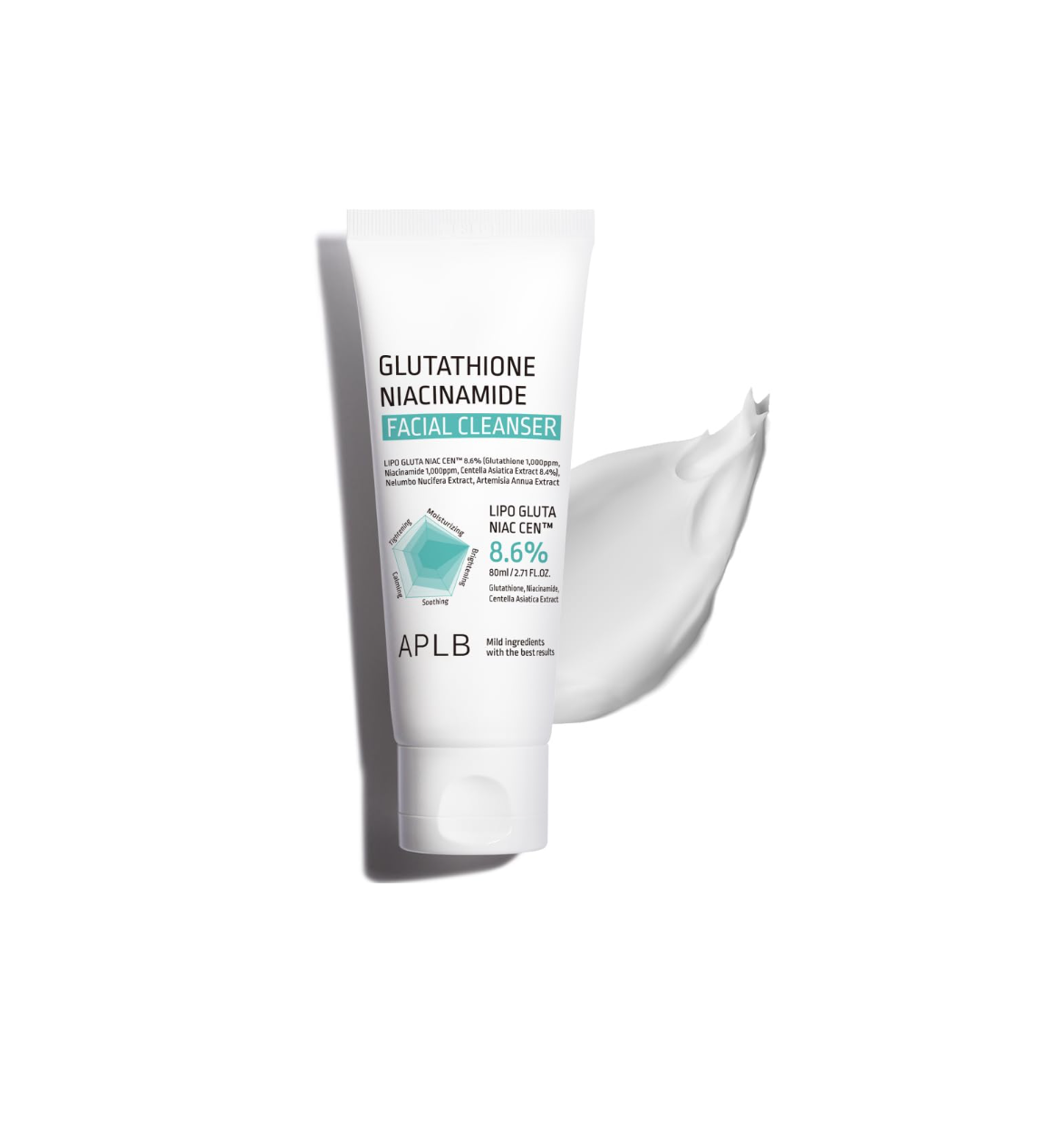 APLB Glutathione Niacinamide Facial Cleanser 80ml