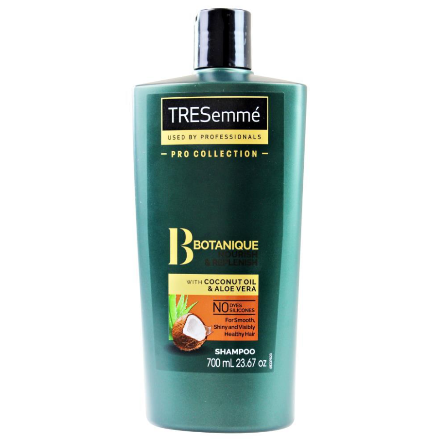 Tresemme Botanique Nourish & Replenish With Coconut Oil & Aloe Vera Shampoo For Smooth, Shiny And Visibly Healthy Hair 700ml