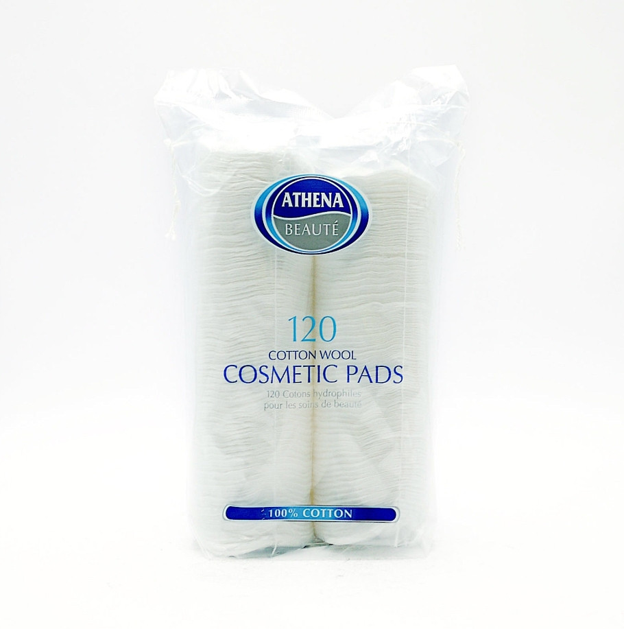 Athena 120 Cotton Wool Cosmetic Pads