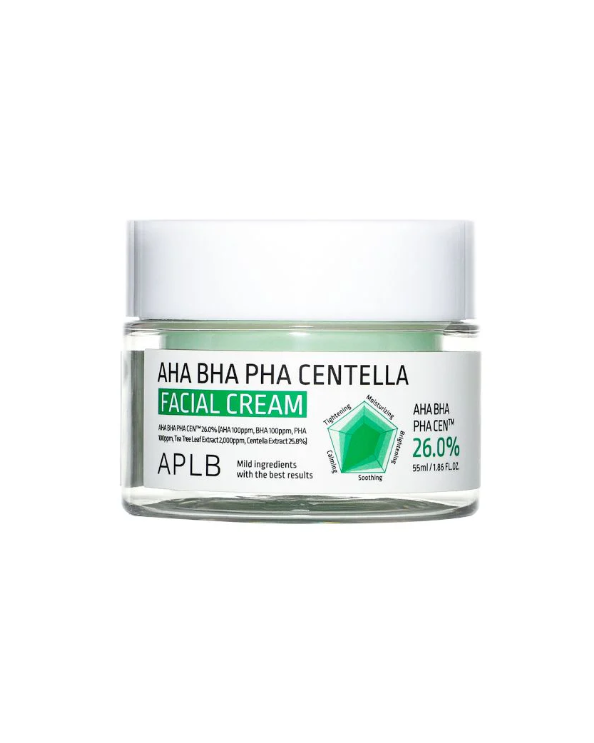APLB AHA BHA PHA CENTELLA FACIAL CREAM 55ml