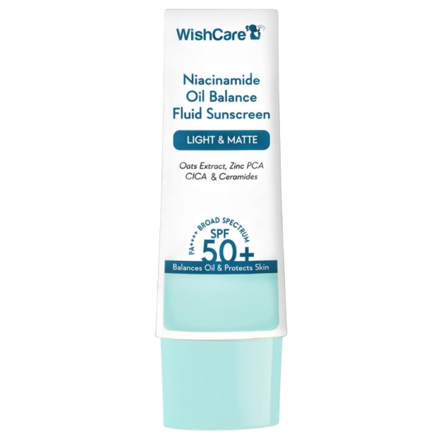 WishCare Niacinamide Oil Balance Fluid Sunscreen SPF 50 PA++++ 50g