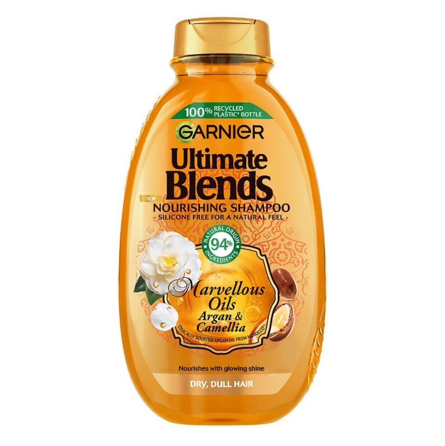 Garnier Ultimate Blends Argan Oil And Camellia Oil Shampoo 400ml