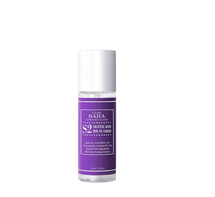 Cos De BAHA Salicylic Acid BHA 2% Liquid With Niacinamide 2% 120ml
