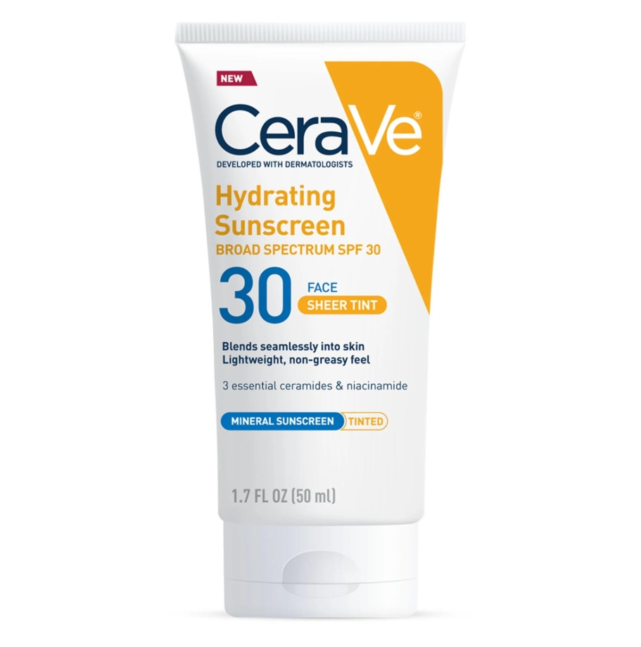 CeraVe Hydrating Mineral Sunscreen Spf 30 50ml