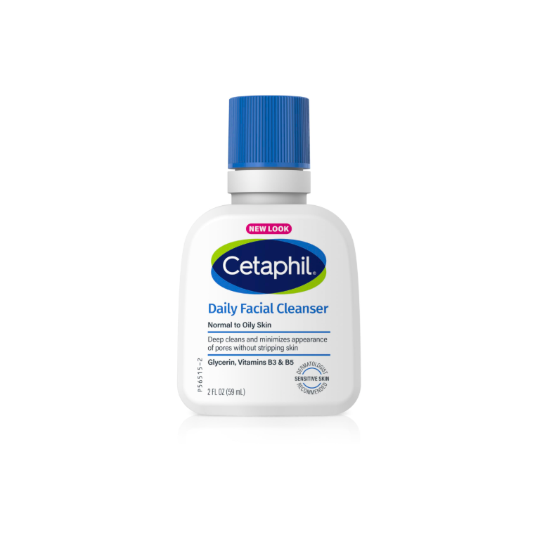 Cetaphil Daily Facial Cleanser Combination To Oily, Sensitive Skin 59ml