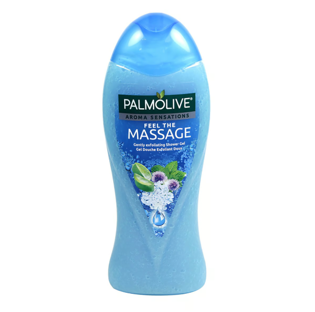 Palmolive Aroma Sensations Feel The Massage Mineral Scrub Gently Exfoliating Shower Gel 500 ml