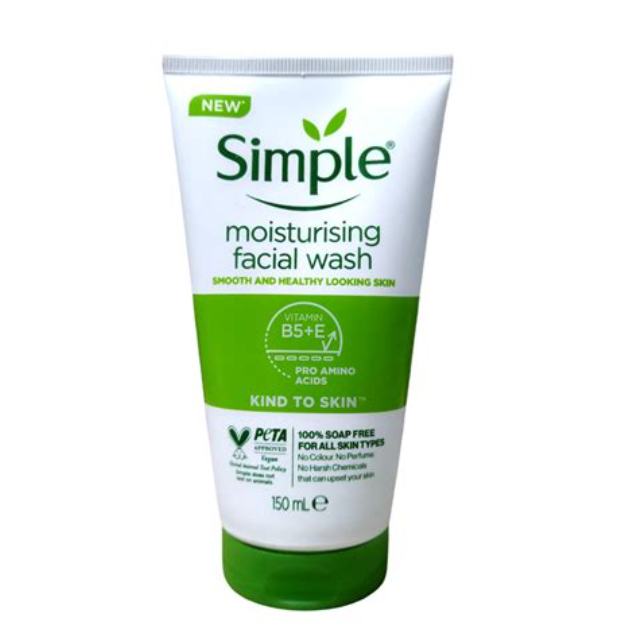 Simple Kind to Skin Moisturising Facial Wash 150ml