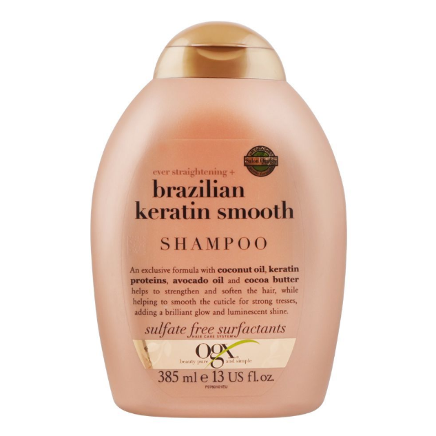 OGX Brazilian Keratin Smooth Shampoo 385ml
