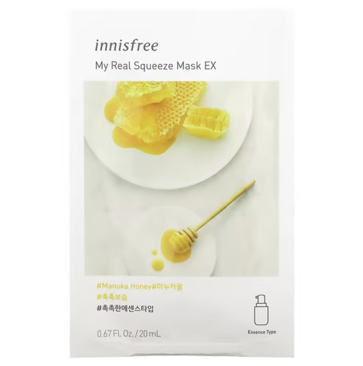 Innisfree My Real Squeeze Mask Ex Manuka Honey