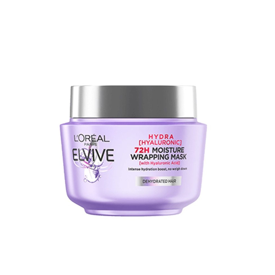 Loreal Elvive Hydra Hyaluronic Moisture Wrapping Mask For Dehydrated Hair 300ml