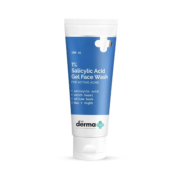 The Derma Co 1% Salicylic Acid Gel Face Wash 100ml