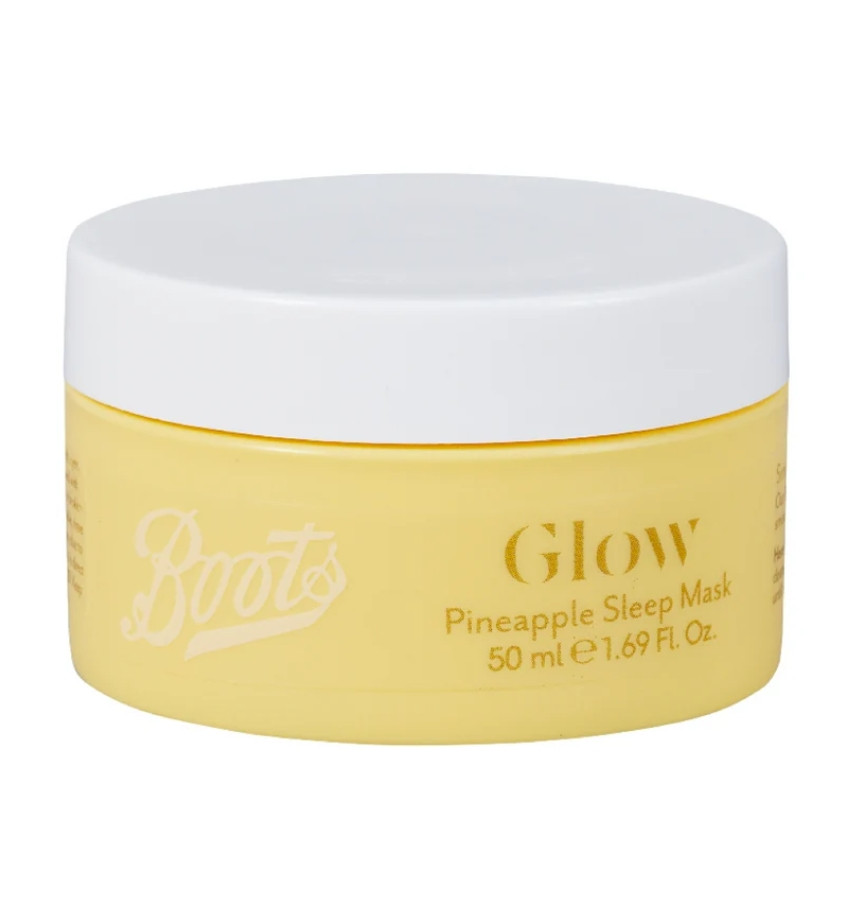 Boots Glow Pineapple Sleep Mask 50ml