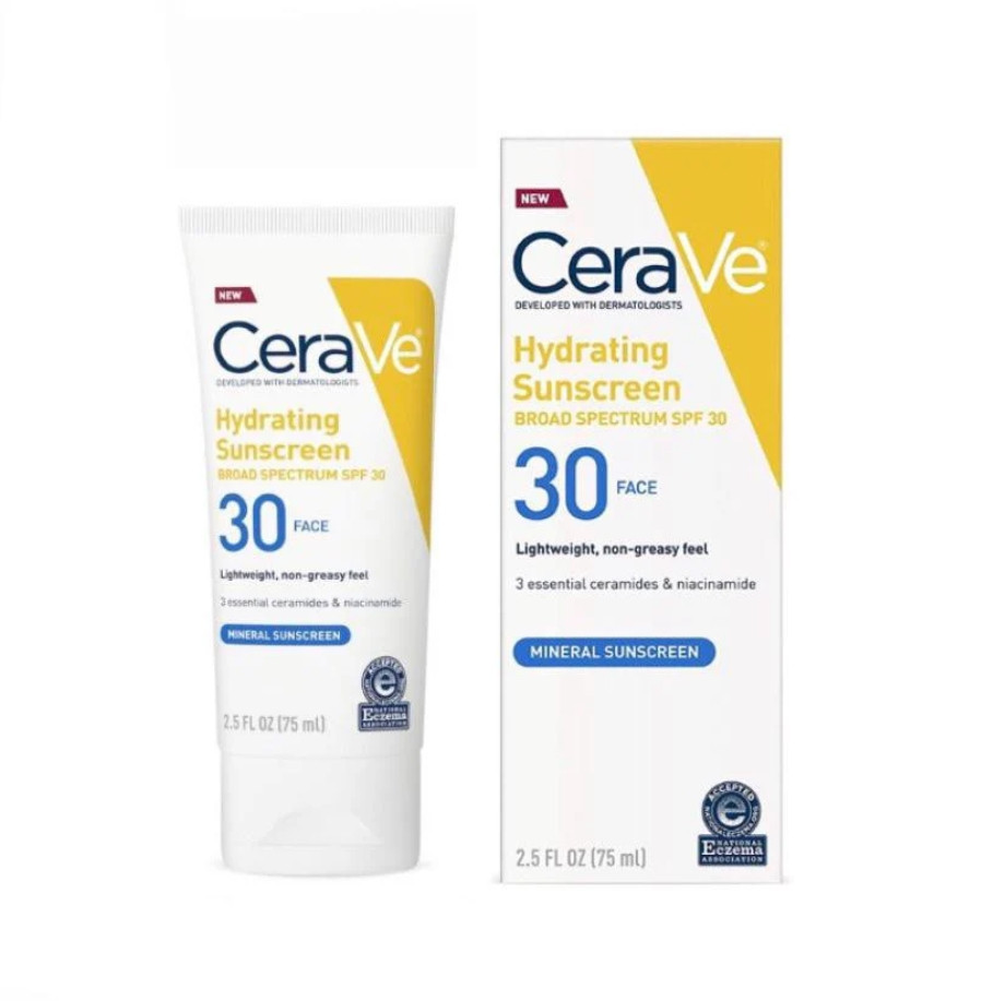 Cera Ve Hydrating Mineral Sunscreen SPF 30 75 ml
