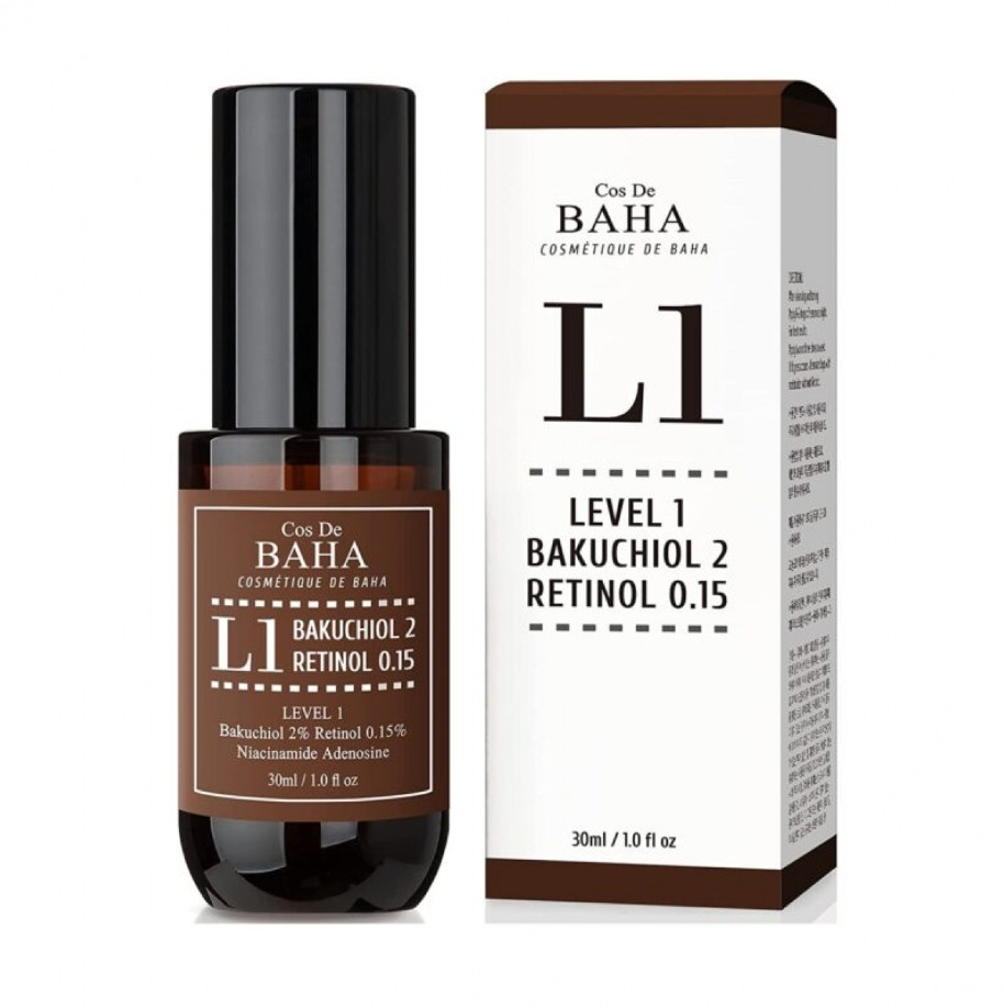 Cos De BAHA Level 1 Bakuchiol 2 Retinol 0.15 30ml